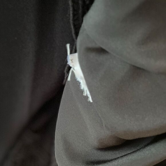 Joie Sz M Black Kastra Knit Lace Keyhole Back Mini Date Night Dress - Picture 6 of 8